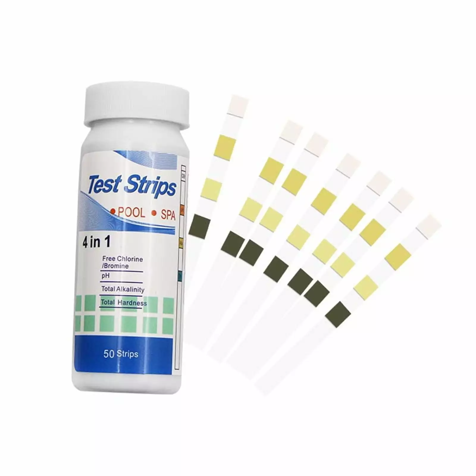 Zmeidao 4--1 Pool and Spa Test Strips Kit 50 Accurate Test Strips