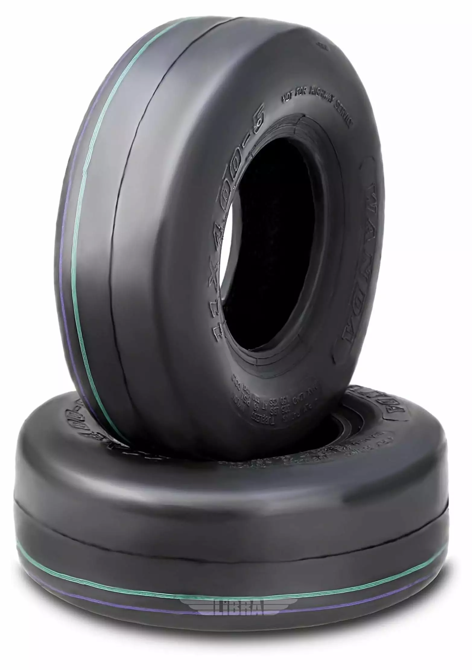 YUNTIE Set 2 11x4-5 Zero Turn Lawn Mower Utility Cart Turf Tires 11x4x5 /4 ply - 13204
