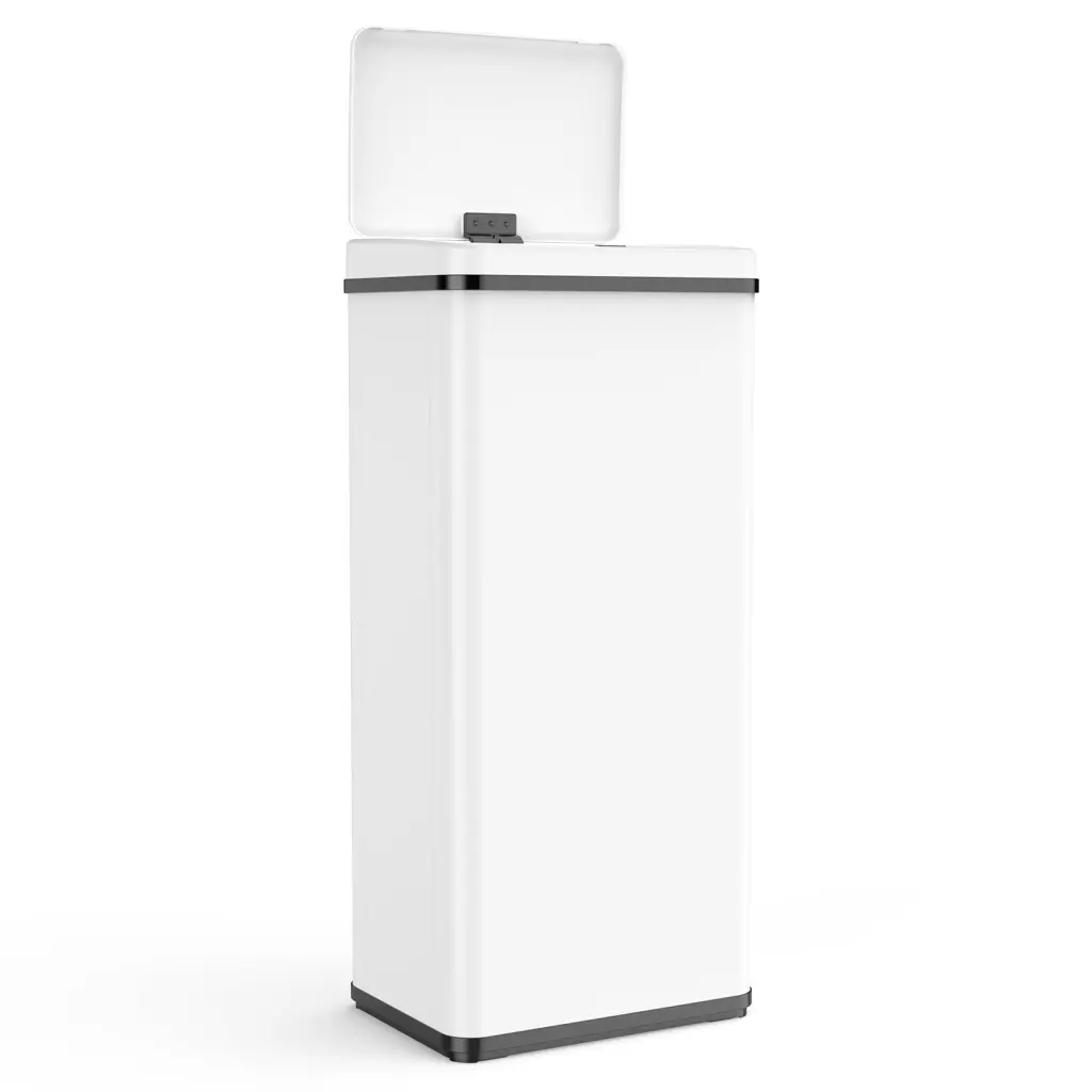 Trash Can Lid PJ60LSD 808 White ABS Durable Kitchen Waste Bin Cover like it