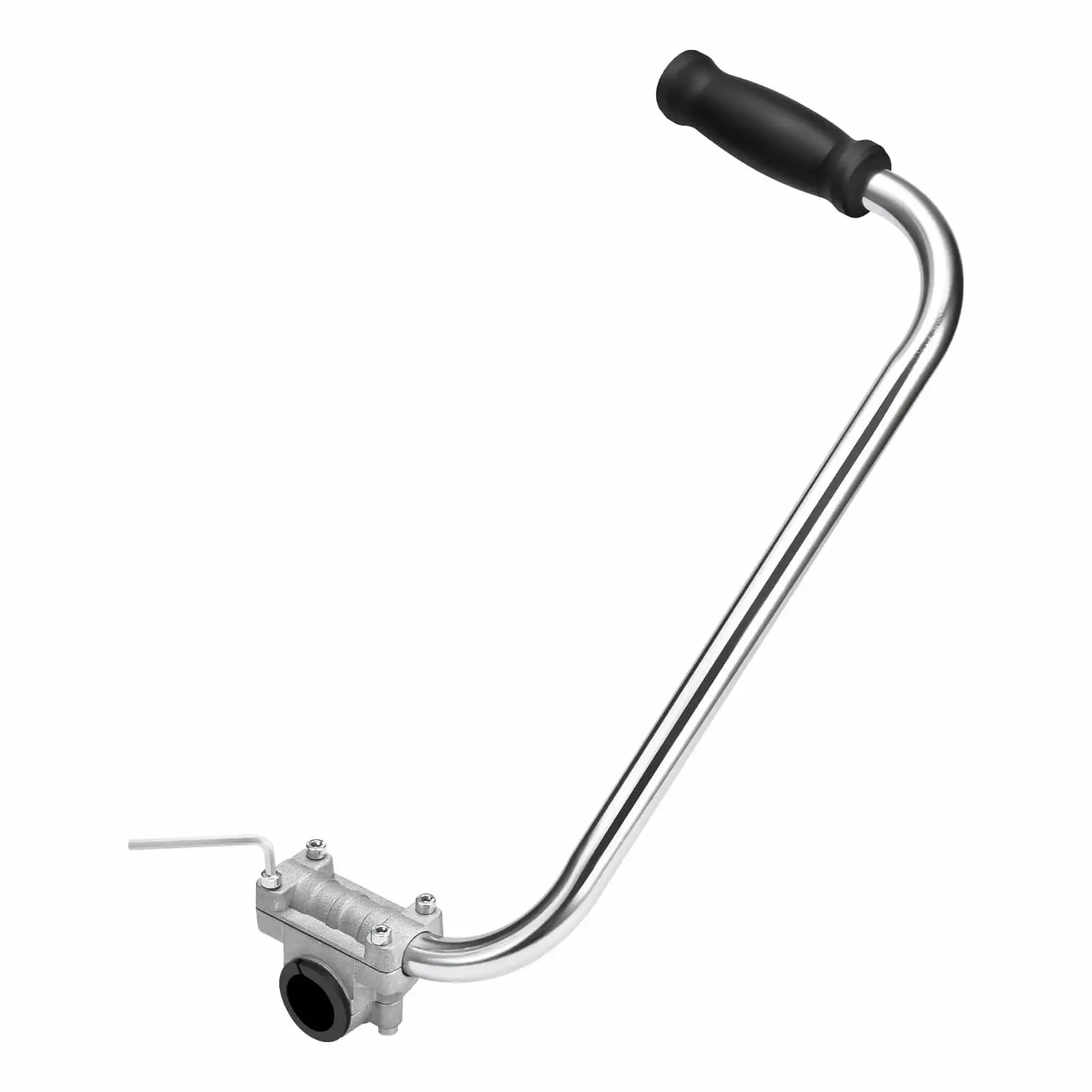 Tomshine Trimmer Handle Bracket Clamp. Ergonomic Grip Stainless Steel Back Saver String Trimmer Extension Lawn Care Landsc...