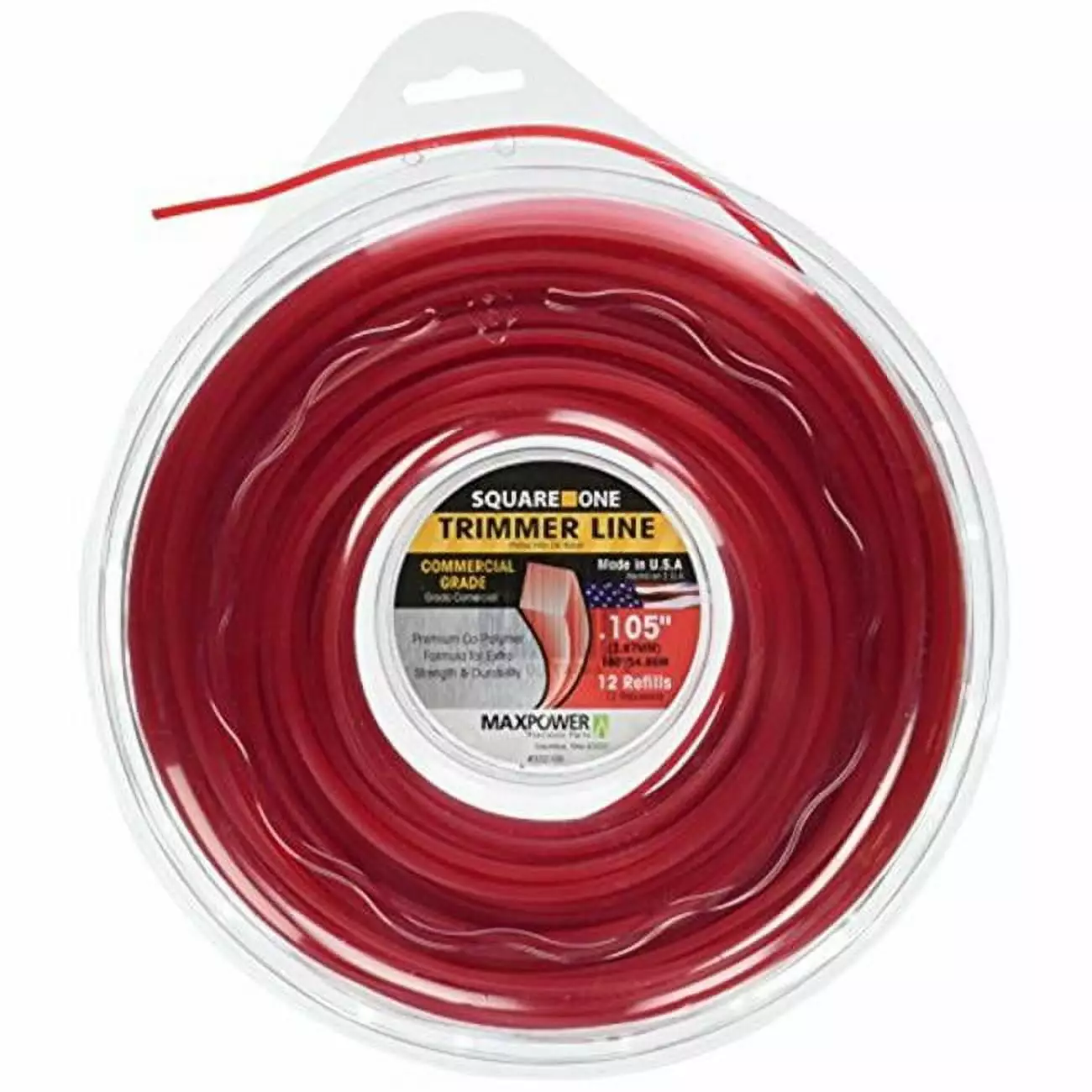 Maxpower Precision 332105 Max Power Precision Trimmer Line. Red - 0.105 x 180 ft. MaxPower Precision Parts
