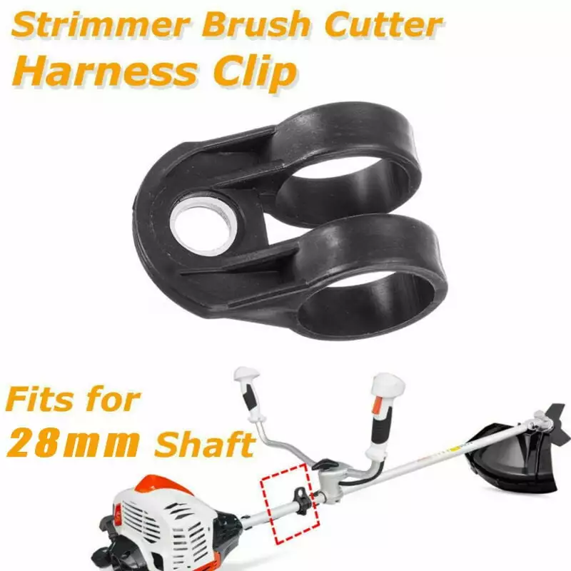 Ana Universal Trimmer Brushcutter Harness Hook Clip Bracket Black 28mm Shaft