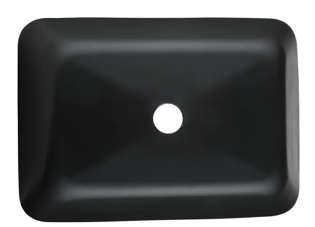 18.125 L 13.0 W 4.125 H Handmade Countertop Glass Rectangular Vessel w928 dongtu group