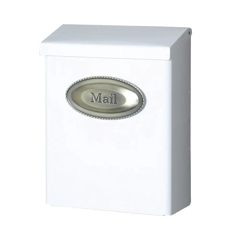 Gibraltar Mailboxes DVKPBZ0AM Designer Wall Mount Mailbox Galvanized Steel Modern Mailbox
