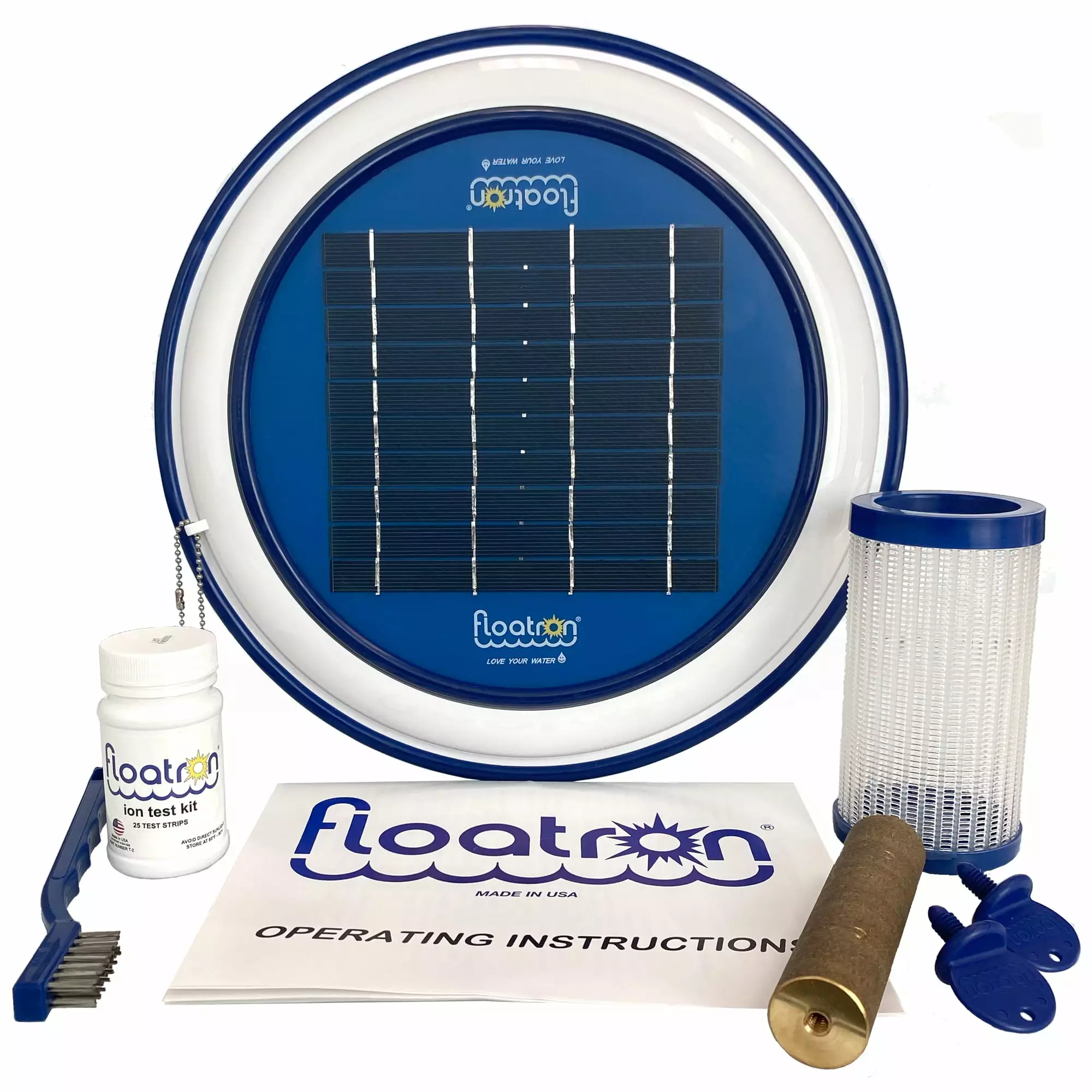 Floatron Original Solar Powered Water Purifier Ionizer Naturally Mineralized Pool Water