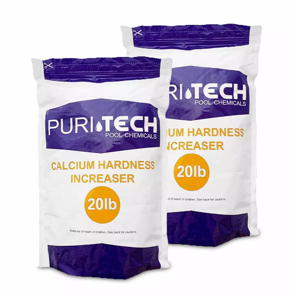 Puri Tech Powder Calcium Hardness Increaser 40 lbs Calcium Chloride Swimming Pools