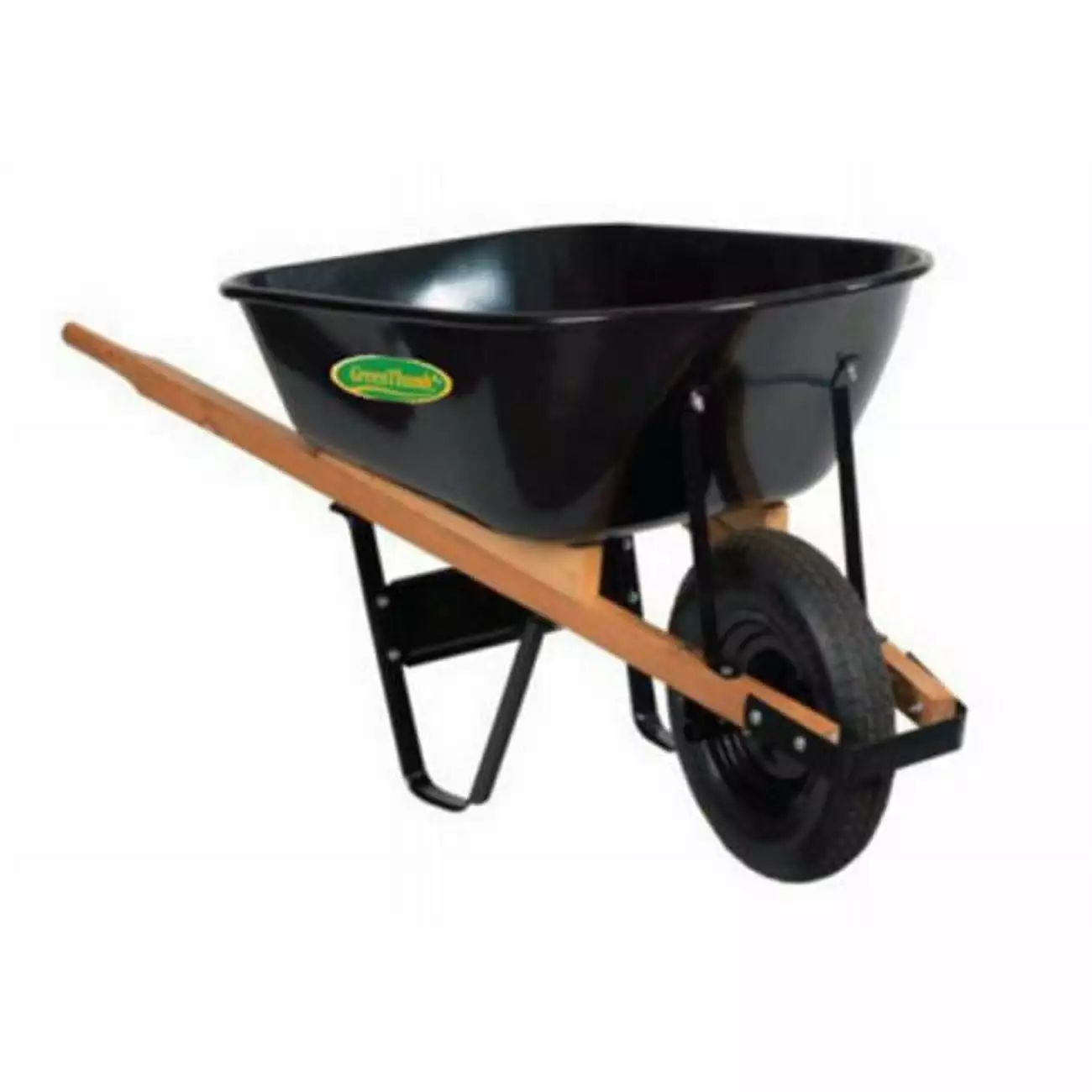 6 cu ft. Green Thumb Poly Wheelbarrow
