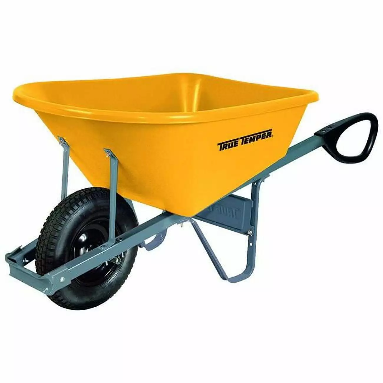 6 cu ft. Total Control Poly Wheelbarrow