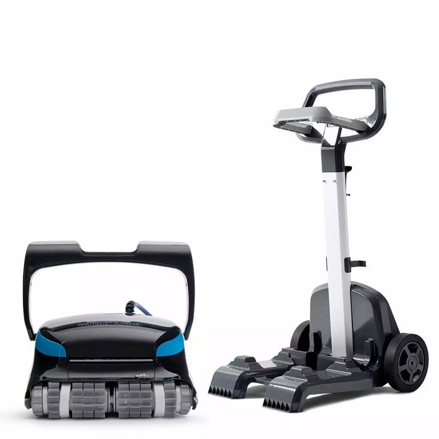 Nautilus CC Supreme Robotic Pool Vacuum Cleaner Caddy Dolphin