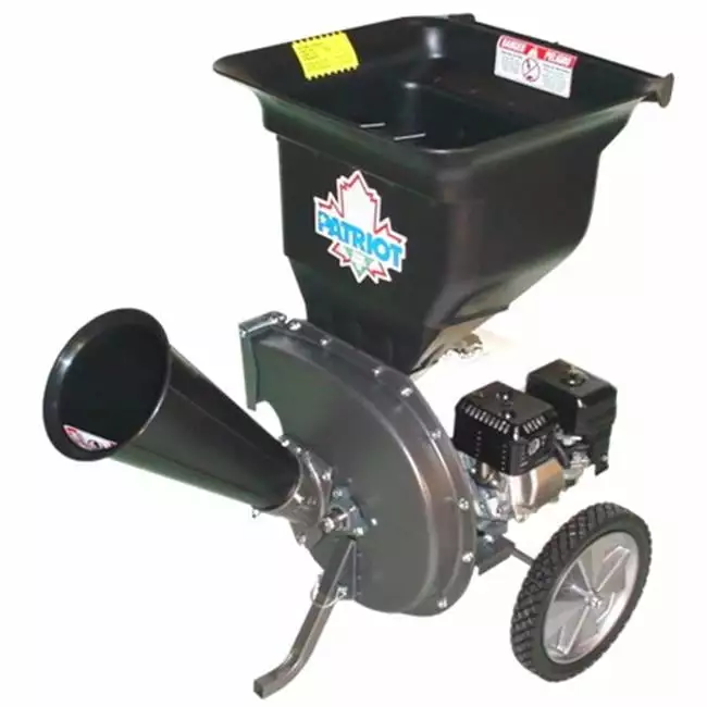 Patriot CSV-2540H 4 hp Gas Wood Chipper Leaf Shredder Patriot Products